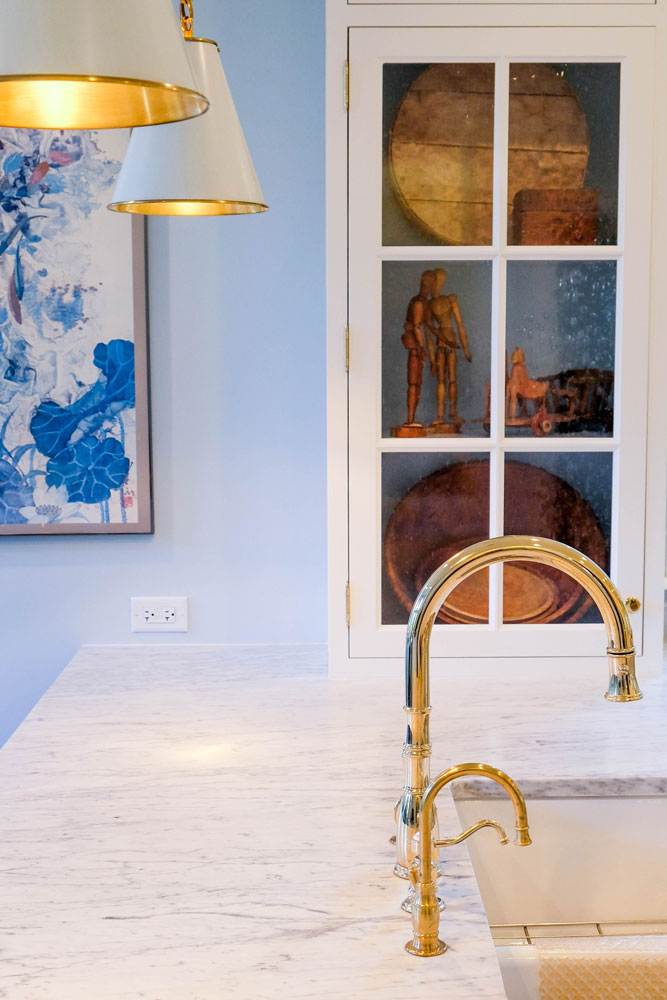 Marti Napolitano Interiors kitchen project photo.