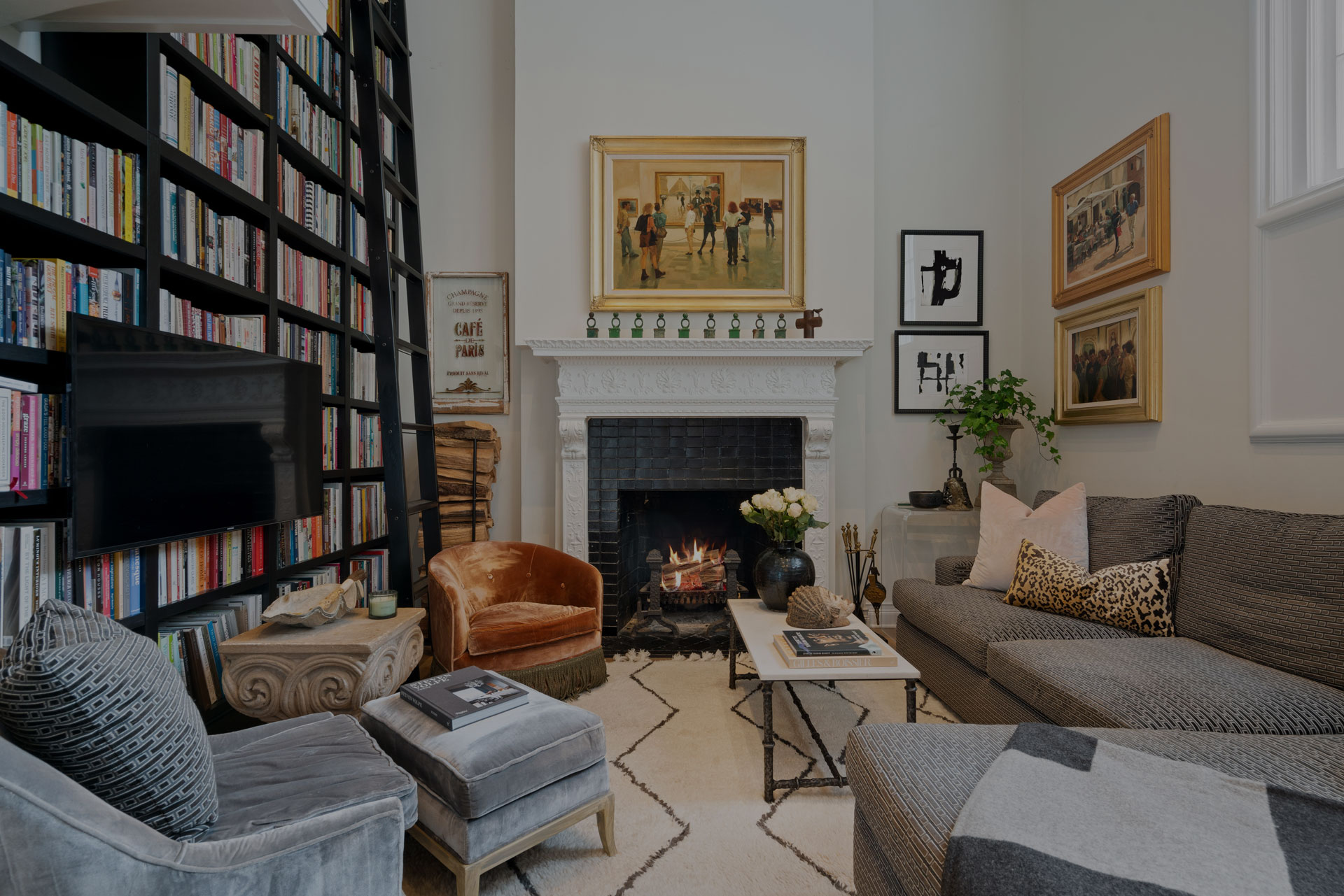 Marti Napolitano Interiors header image for the homepage.